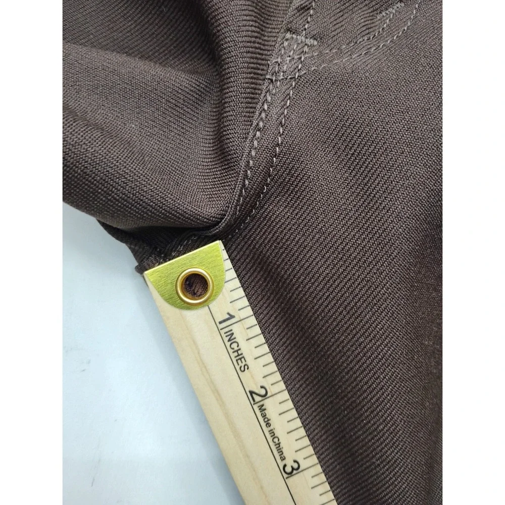 Levis 517 Boot Cut Pants Mens 42x28 Brown 90s Trousers polyester‎